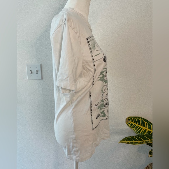 🍁Alternative Seattle Tourist White T-Shirt Size XS - Picture 3 of 9